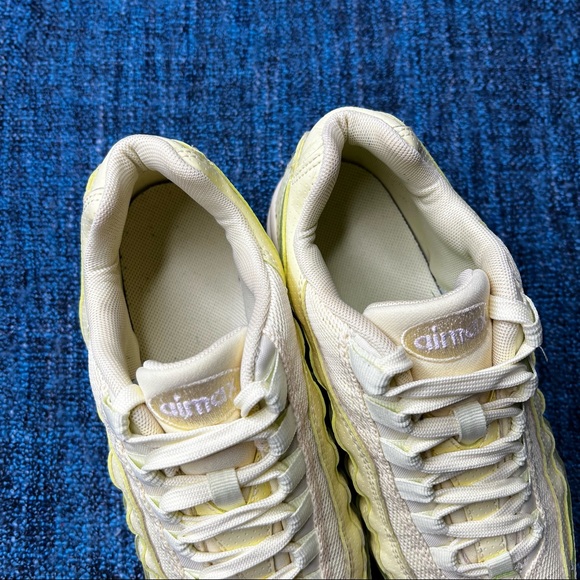 Nike Air Max 95 SE GS Citron Yellow Sneakers - Picture 3 of 7